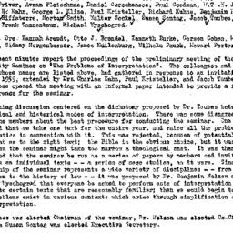 Minutes, 1960-05-25. Proble...