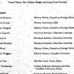 Minutes, 1991-02-07. Arms C...
