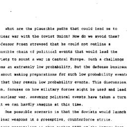 Speaker's paper, 1989-0...
