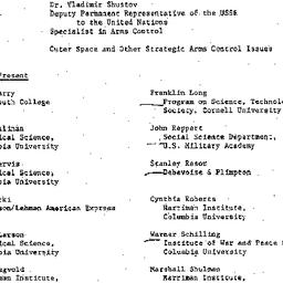 Minutes, 1984-10-31. Arms C...