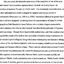 Speaker's paper, 1999-1...