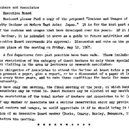 Minutes, 1967-05-12. Modern...