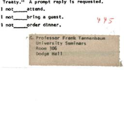 Announcements, 1967-04-14. ...
