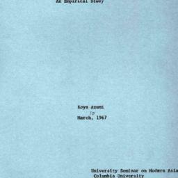 Speaker's paper, 1967-0...