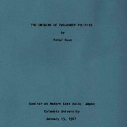 Speaker's paper, 1967-0...