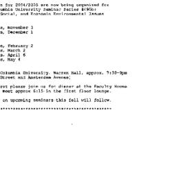 Correspondence, 2004-10-04....