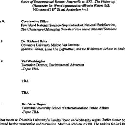 Schedules, Legal, Economic,...