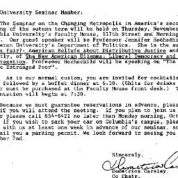 Announcements, 1989-10-12. ...
