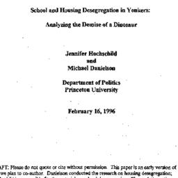 Speaker's paper, 1996-0...