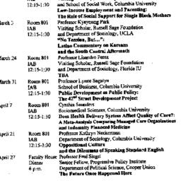 Announcements, 1998-02-18. ...