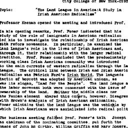 Minutes, 1976-05-01. Irish ...