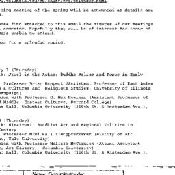Correspondence, 2001-01-18....