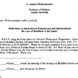 Announcements, 1994-02-17. ...