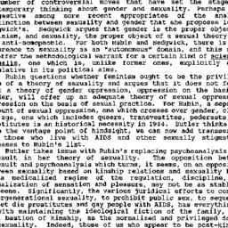 Minutes, 1991-12-05. Homose...