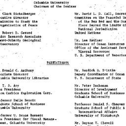 Announcements, 1972-10-05. ...