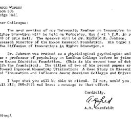 Announcements, 1979-04-17. ...