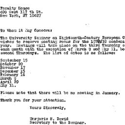 Announcements, 1978-05-17. ...