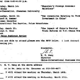 Announcements, 1985-02-13. ...