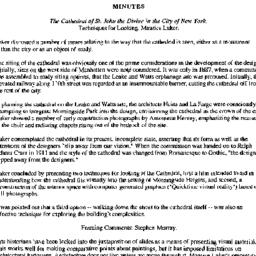 Minutes, 1996-11-25. The Mo...