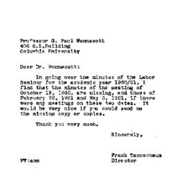 Correspondence, 1961-12-14....