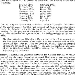 Minutes, 1950-10-12. Labor,...