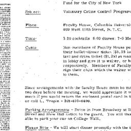 Announcements, 1974-02-25. ...