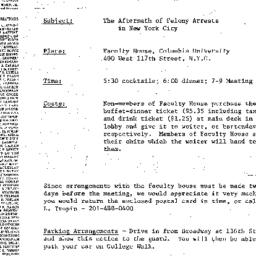 Announcements, 1974-04-22. ...