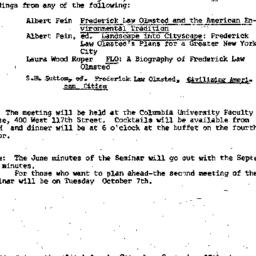 Announcements, 1975-09-16. ...