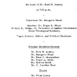 Minutes, 1971-02-19. The Na...