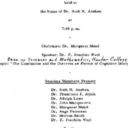 Minutes, 1970-04-13. The Na...