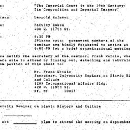 Announcements, 1979-09-28. ...