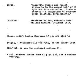 Announcements, 1975-04-18. ...