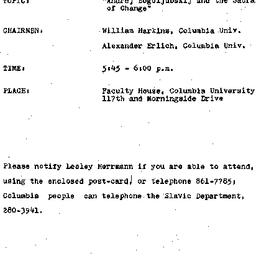 Announcements, 1975-03-21. ...