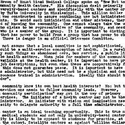 Minutes, 1970-11-06. Social...