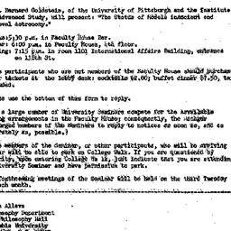 Announcements, 1978-12-19. ...