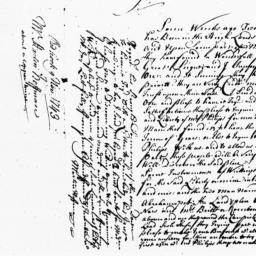 Document, 1743 November 09