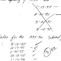 Correspondence, 1995-12-19....