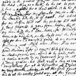 Document, 1737 August 10