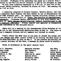 Announcements, 1979-04-25. ...