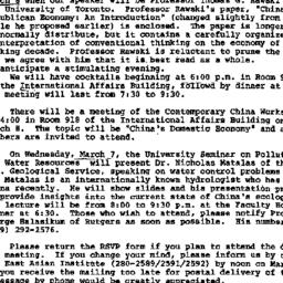 Announcements, 1979-02-13. ...
