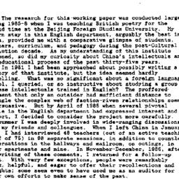 Speaker's paper, 1987-0...