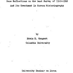 Speaker's paper, 1973-1...