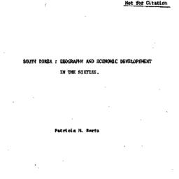 Speaker's paper, 1972-1...