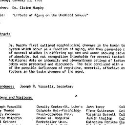 Minutes, 1982-01-21. Appeti...