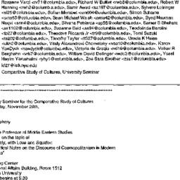 Announcements, 2000-11-29. ...