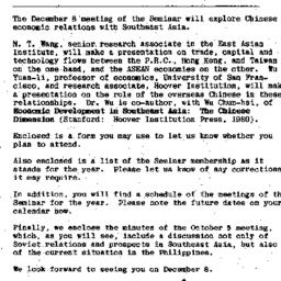 Announcements, 1983-11-03. ...