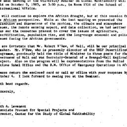 Announcements, 1987-09-16. ...