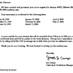Correspondence, 2000-07-28....