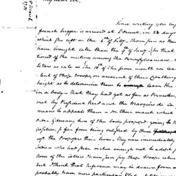 [Document, 1781 March 5]