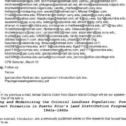 Announcements, 2008-03-10. ...